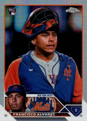 #USC103b Francisco Alvarez - New York Mets - 2023 Topps Chrome Update Baseball
