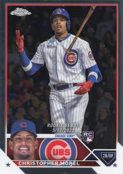 #USC106 Christopher Morel - Chicago Cubs - 2023 Topps Chrome Update Baseball