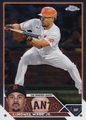 #USC110 LaMonte Wade Jr. - San Francisco Giants - 2023 Topps Chrome Update Baseball