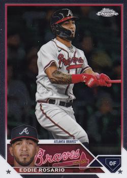 #USC115 Eddie Rosario - Atlanta Braves - 2023 Topps Chrome Update Baseball