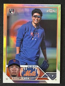 #USC124b Kodai Senga - New York Mets - 2023 Topps Chrome Update Baseball