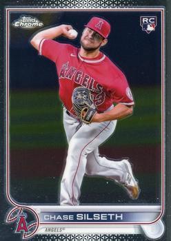 #USC127 Chase Silseth - Los Angeles Angels - 2022 Topps Chrome Update Baseball