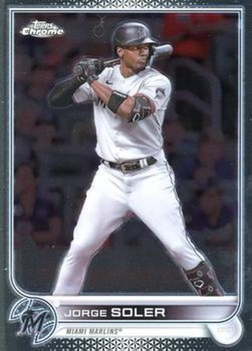 #USC132 Jorge Soler - Miami Marlins - 2022 Topps Chrome Update Baseball