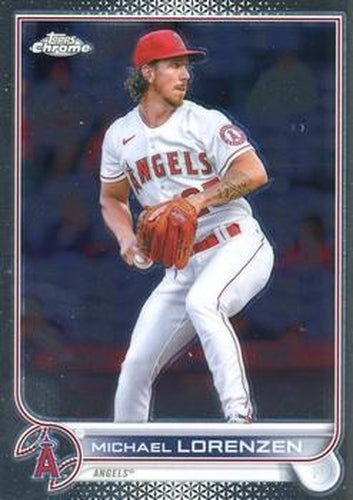 #USC134 Michael Lorenzen - Los Angeles Angels - 2022 Topps Chrome Update Baseball