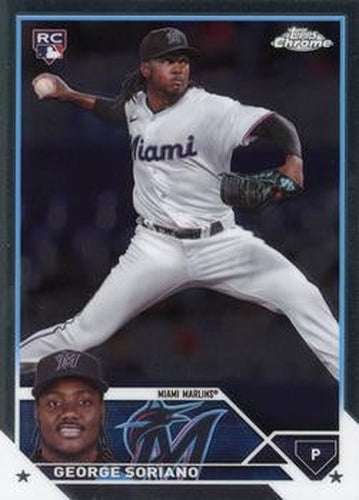 #USC137 George Soriano - Miami Marlins - 2023 Topps Chrome Update Baseball