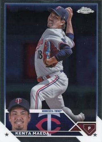 #USC142 Kenta Maeda - Minnesota Twins - 2023 Topps Chrome Update Baseball