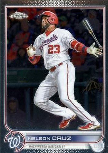 #USC142 Nelson Cruz - Washington Nationals - 2022 Topps Chrome Update Baseball