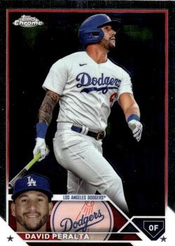#USC147 David Peralta - Los Angeles Dodgers - 2023 Topps Chrome Update Baseball