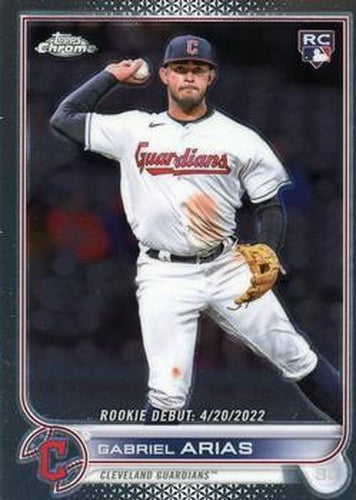 #USC14 Gabriel Arias - Cleveland Guardians - 2022 Topps Chrome Update Baseball
