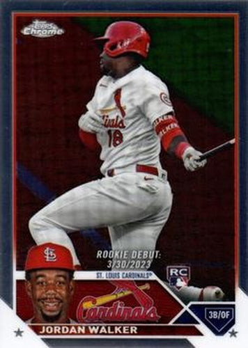 #USC150 Jordan Walker - St. Louis Cardinals - 2023 Topps Chrome Update Baseball