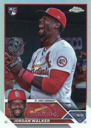 #USC150b Jordan Walker - St. Louis Cardinals - 2023 Topps Chrome Update Baseball