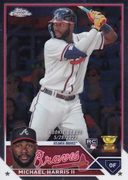 #USC153 Michael Harris II - Atlanta Braves - 2023 Topps Chrome Update Baseball