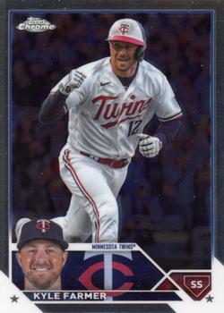 #USC154 Kyle Farmer - Minnesota Twins - 2023 Topps Chrome Update Baseball