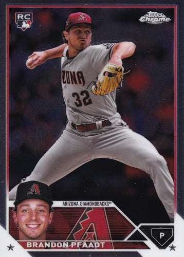 #USC156 Brandon Pfaadt - Arizona Diamondbacks - 2023 Topps Chrome Update Baseball