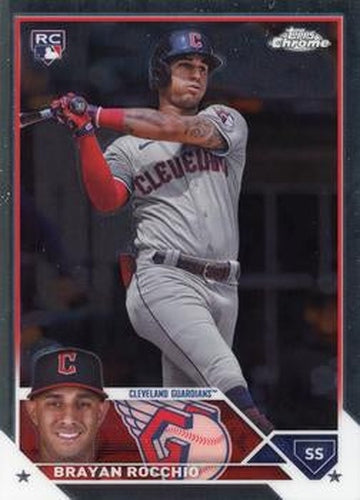 #USC157 Brayan Rocchio - Cleveland Guardians - 2023 Topps Chrome Update Baseball