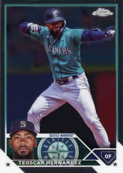 #USC160 Teoscar Hernández - Seattle Mariners - 2023 Topps Chrome Update Baseball