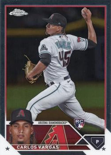 #USC162 Carlos Vargas - Arizona Diamondbacks - 2023 Topps Chrome Update Baseball