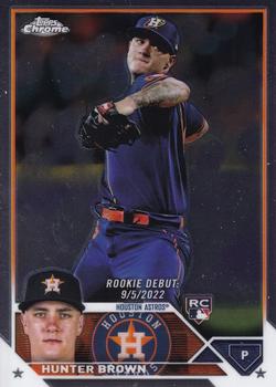 #USC163 Hunter Brown - Houston Astros - 2023 Topps Chrome Update Baseball