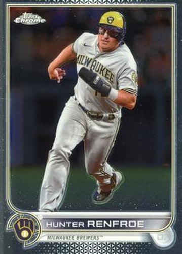 #USC163 Hunter Renfroe - Milwaukee Brewers - 2022 Topps Chrome Update Baseball