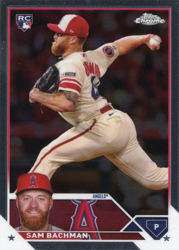 #USC165 Sam Bachman - Los Angeles Angels - 2023 Topps Chrome Update Baseball