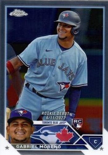 #USC168 Gabriel Moreno - Toronto Blue Jays - 2023 Topps Chrome Update Baseball