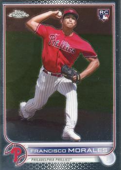 #USC168 Francisco Morales - Philadelphia Phillies - 2022 Topps Chrome Update Baseball