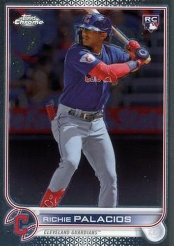 #USC169 Richie Palacios - Cleveland Guardians - 2022 Topps Chrome Update Baseball