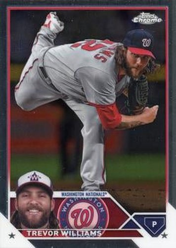 #USC17 Trevor Williams - Washington Nationals - 2023 Topps Chrome Update Baseball