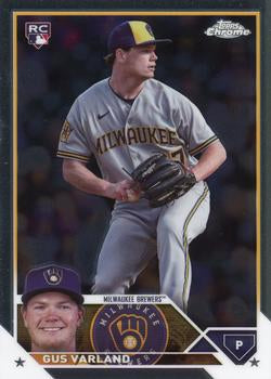 #USC173 Gus Varland - Milwaukee Brewers - 2023 Topps Chrome Update Baseball