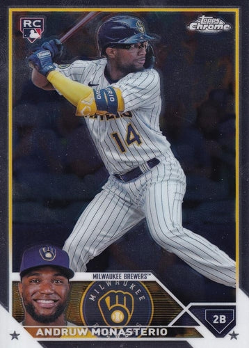 #USC177 Andruw Monasterio - Milwaukee Brewers - 2023 Topps Chrome Update Baseball