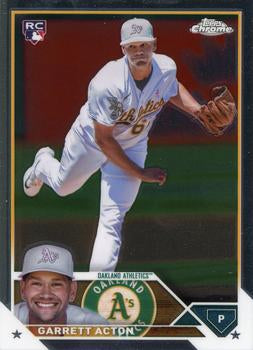 #USC180 Garrett Acton - Oakland Athletics - 2023 Topps Chrome Update Baseball