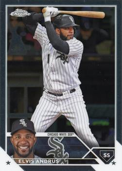 #USC182 Elvis Andrus - Chicago White Sox - 2023 Topps Chrome Update Baseball