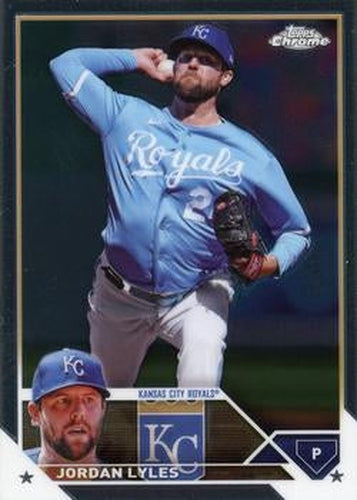 #USC184 Jordan Lyles - Kansas City Royals - 2023 Topps Chrome Update Baseball
