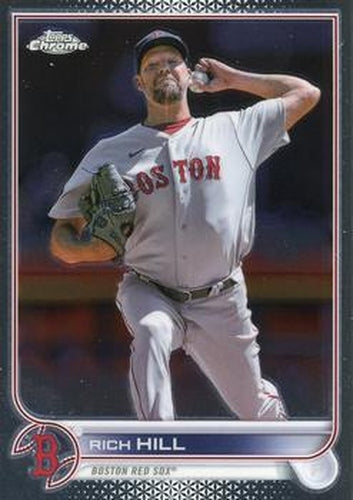 #USC184 Rich Hill - Boston Red Sox - 2022 Topps Chrome Update Baseball