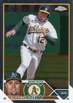 #USC185 Aledmys Díaz - Oakland Athletics - 2023 Topps Chrome Update Baseball