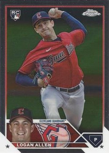 #USC186 Logan Allen - Cleveland Guardians - 2023 Topps Chrome Update Baseball