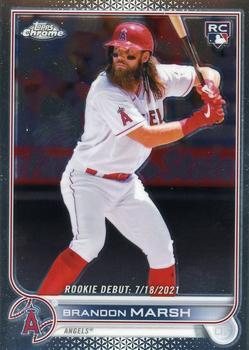 #USC188 Brandon Marsh - Los Angeles Angels - 2022 Topps Chrome Update Baseball
