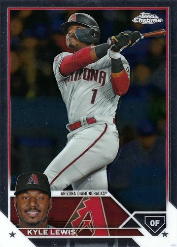 #USC191 Kyle Lewis - Arizona Diamondbacks - 2023 Topps Chrome Update Baseball