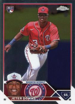 #USC196 Jeter Downs - Washington Nationals - 2023 Topps Chrome Update Baseball