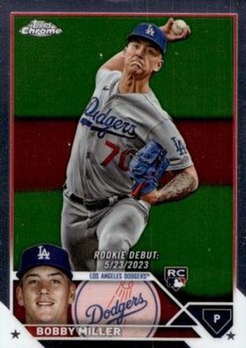 #USC199 Bobby Miller - Los Angeles Dodgers - 2023 Topps Chrome Update Baseball