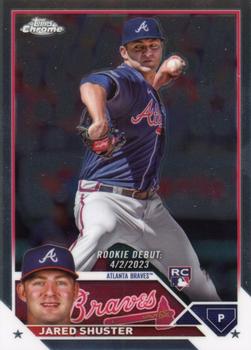 #USC202 Jared Shuster - Atlanta Braves - 2023 Topps Chrome Update Baseball