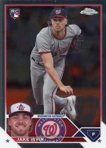 #USC203 Jake Irvin - Washington Nationals - 2023 Topps Chrome Update Baseball