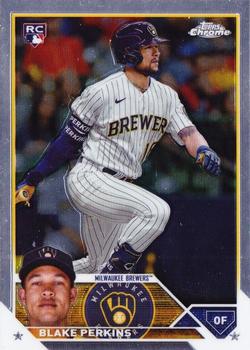#USC206 Blake Perkins - Milwaukee Brewers - 2023 Topps Chrome Update Baseball