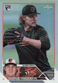 #USC208b Gunnar Henderson - Baltimore Orioles - 2023 Topps Chrome Update Baseball