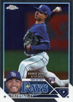 #USC209b Taj Bradley - Tampa Bay Rays - 2023 Topps Chrome Update Baseball