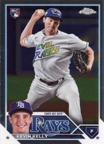 #USC21 Kevin Kelly - Tampa Bay Rays - 2023 Topps Chrome Update Baseball