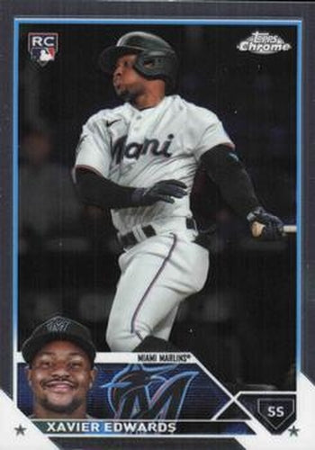 #USC211 Xavier Edwards - Miami Marlins - 2023 Topps Chrome Update Baseball