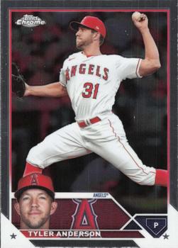 #USC212 Tyler Anderson - Los Angeles Angels - 2023 Topps Chrome Update Baseball
