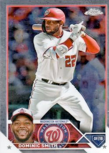 #USC218 Dominic Smith - Washington Nationals - 2023 Topps Chrome Update Baseball
