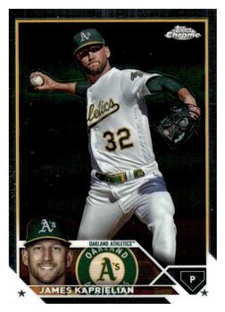 #USC219 James Kaprielian - Oakland Athletics - 2023 Topps Chrome Update Baseball